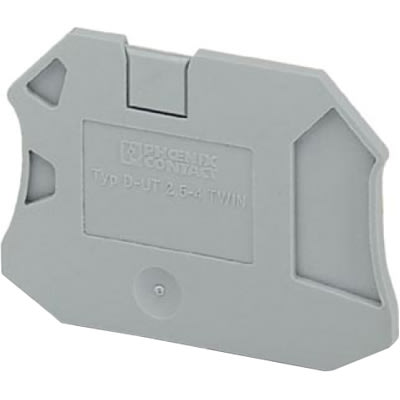 Phoenix Contact - 3047141 - End Cover Term Blk Gray 57.8 mm L 2.2 mm W ...