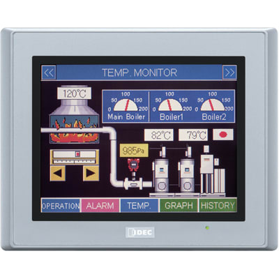 IDEC Corporation - HG2G-SS22TF-W - HMI 5.7" Touch Screen 256 Color ...