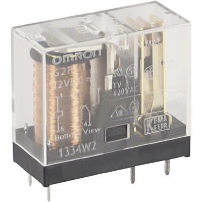 Omron Electronic Components - G2R-1 DC12 - Relay, E-Mech, Power, SPDT ...