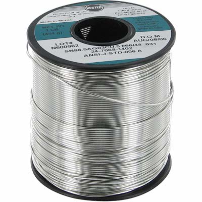 Kester Solder - 24-7068-1402 - Solder Wire; rosin flux; lead-free; Sn96 ...