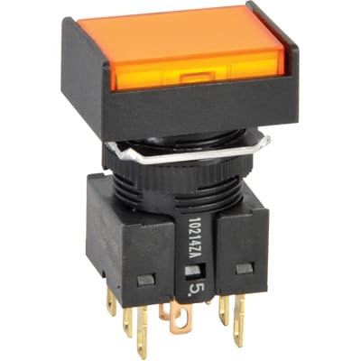 Omron Automation - A165L-JYM-24D-2 - Pushbutton switch, Illuminated ...