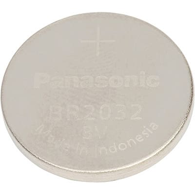 Panasonic - BR2032 - Battery,Non-Rechargeable,Coin/Button,Lithium Poly ...