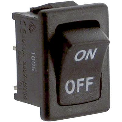 ZF Electronics - SRB22A2DBBNN - Switch,Rocker,SPST,ON-OFF,Concave,Non ...