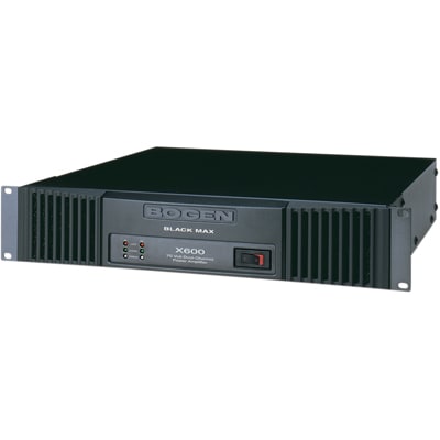 Bogen Communications, Inc. - X600 - Amplifier, Dual-Channel, 600 W, 20