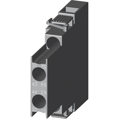 AUX 3RH2911-1HA21 SWITCH 2NO+1NC FOR S00 /& S0 SCREW SIEMENS