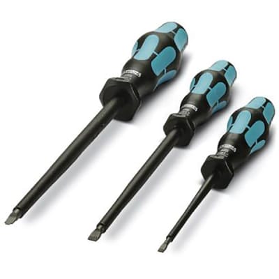 Contacto de Phoenix - 1202098 - destornillador, PC Phillips, de 3, SZS  1.0x4.0, SZS 1.0x6.5, SZG 0.9x6.5, SZ SORTI 2 - electrónica aliada y  automatización