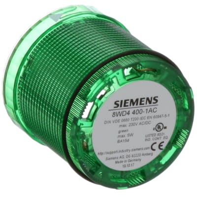 Siemens 8WD4400-1AC Continuous Light Element Green 