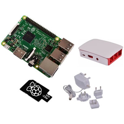 Raspberry Pi - RASPBERRY PI 3 MODEL B KIT - WHITE - RASPBERRY PI 3 ...