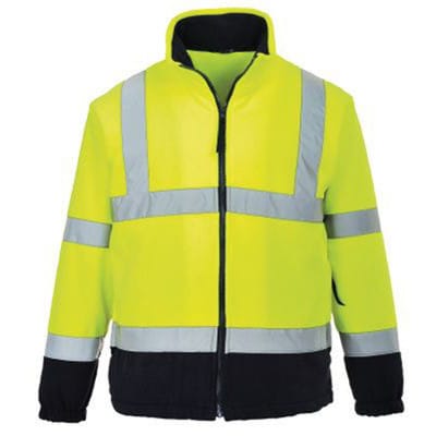 RS Pro by Allied - 9186024 - Hi-Visibility Work Fleece Jacket Yellow ...
