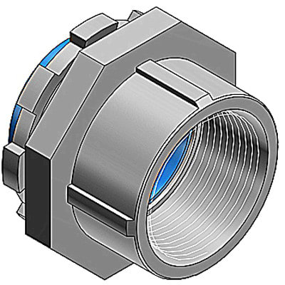 T&B Fittings By ABB - 371 - Hub Connector, 3/4", Steel Electro Zinc ...