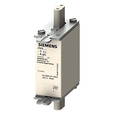 3 pieces per package 100kA Details about   Siemens 3NA1011  500V Fuses 6A 00/gl 
