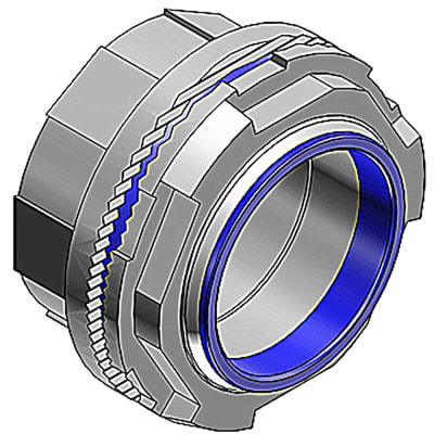 T&B Fittings By ABB - H200-TB - Zinc Hub Connector, 2", With ...