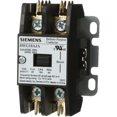 45EG10AJA Siemens Contactor Relay 1 Pole 30 Amp
