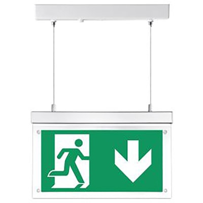 led hanging exit sign