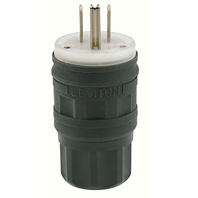 Leviton - 14W33-B - EB WETGUARD PLUG 2PO 3WI 5-20P 20A125V - Allied ...