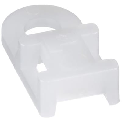 Panduit - TA1S8-M - Mount, Cable Tie, Screw Mount, Ntrl Nylon6/6, 0.38 ...