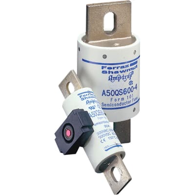 thumbnail image 2 of Mersen A30QS25-1 Fuse – 25 Amp, 300V AC/DC – Semiconductor Protection 2 of 3