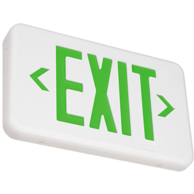 Chloride by Signify - CLXNRW - Compac LED Exit Sign, Nickel Metal ...