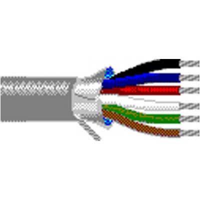 Belden 9536 060100 Multiconductor Cable 6c 24awg 7x32 Tc Pvc Ins Foil Chrome Pvc Awm 9536 Series Allied Electronics Automation