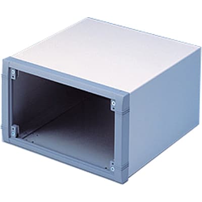 Enclosure; Instrument; Desktop; Aluminum; Gray; 13.779 x 5.905 x 10.236; UnimetSeries OKW Enclosures M5635325-AL Enclosure; Instrument; Desktop; Aluminum; Gray; 13.779 x 5.905 x 10.236; UnimetSeries OKW Enclosures M5635325-AL