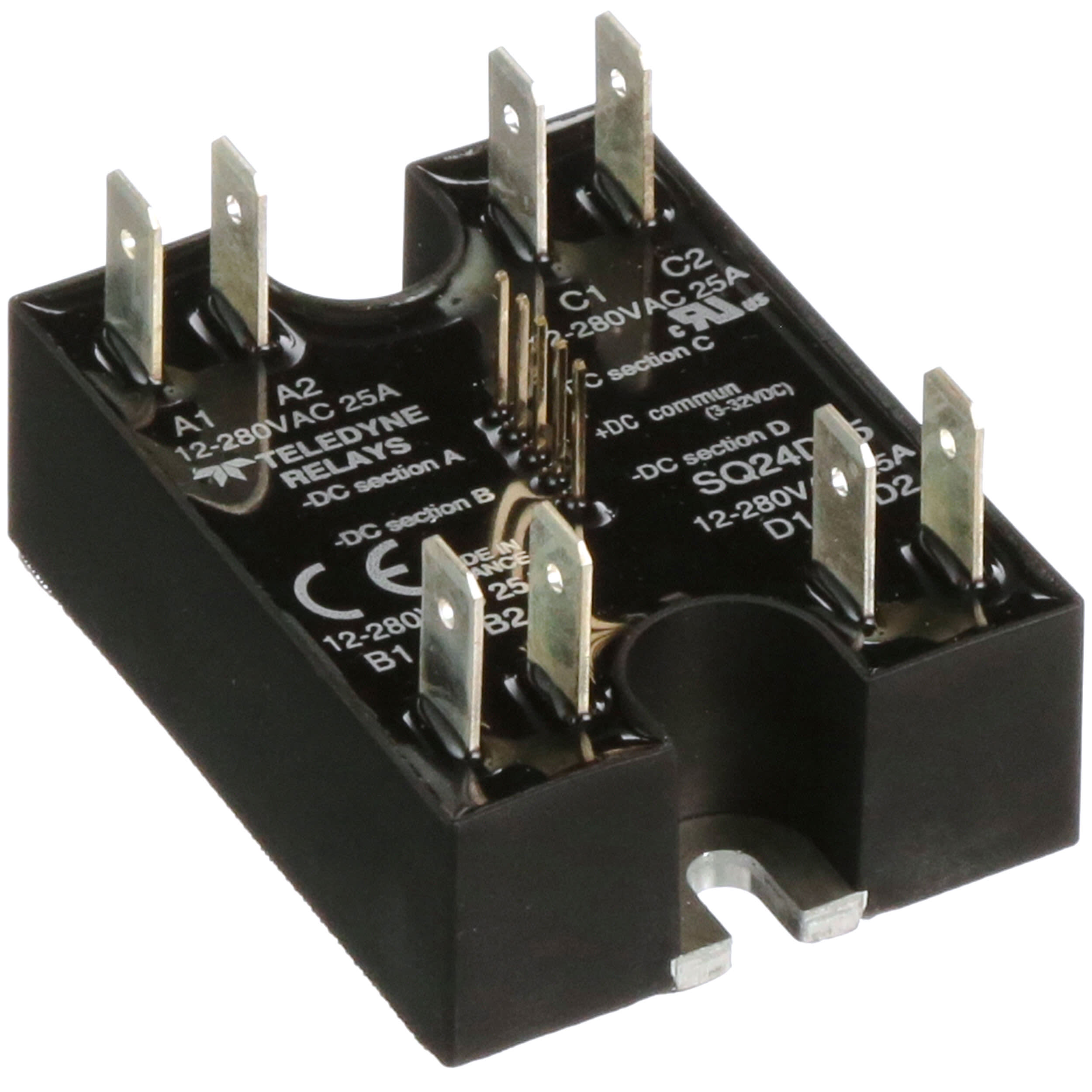 Teledyne Relays SQ24D2512 Relay;SSR;ZeroSwitching;CurRtg 25A