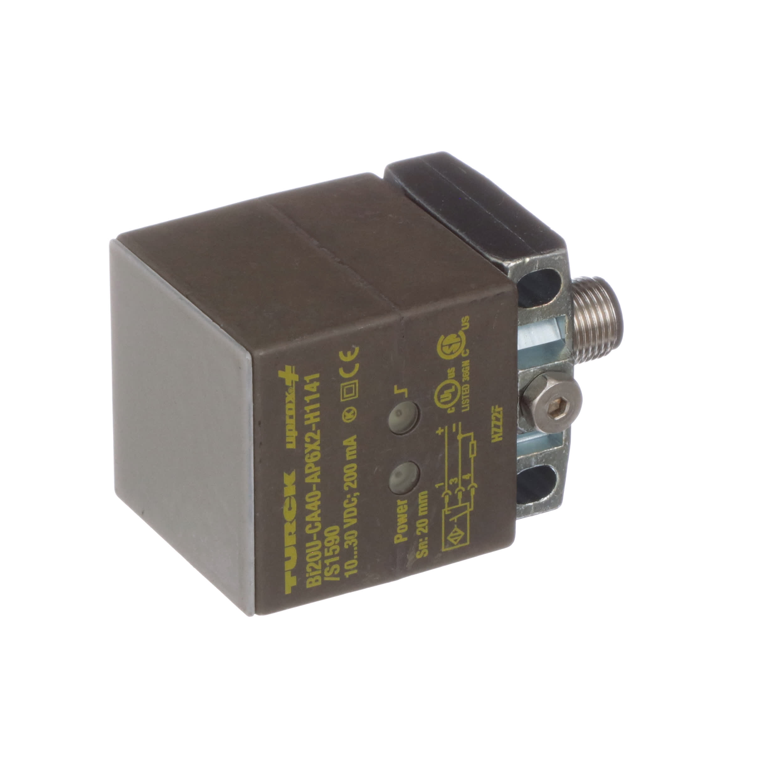Details about / Turck BC20-Q20-AP4X2-H1141//S400 Capacitive Sensor 2530103
