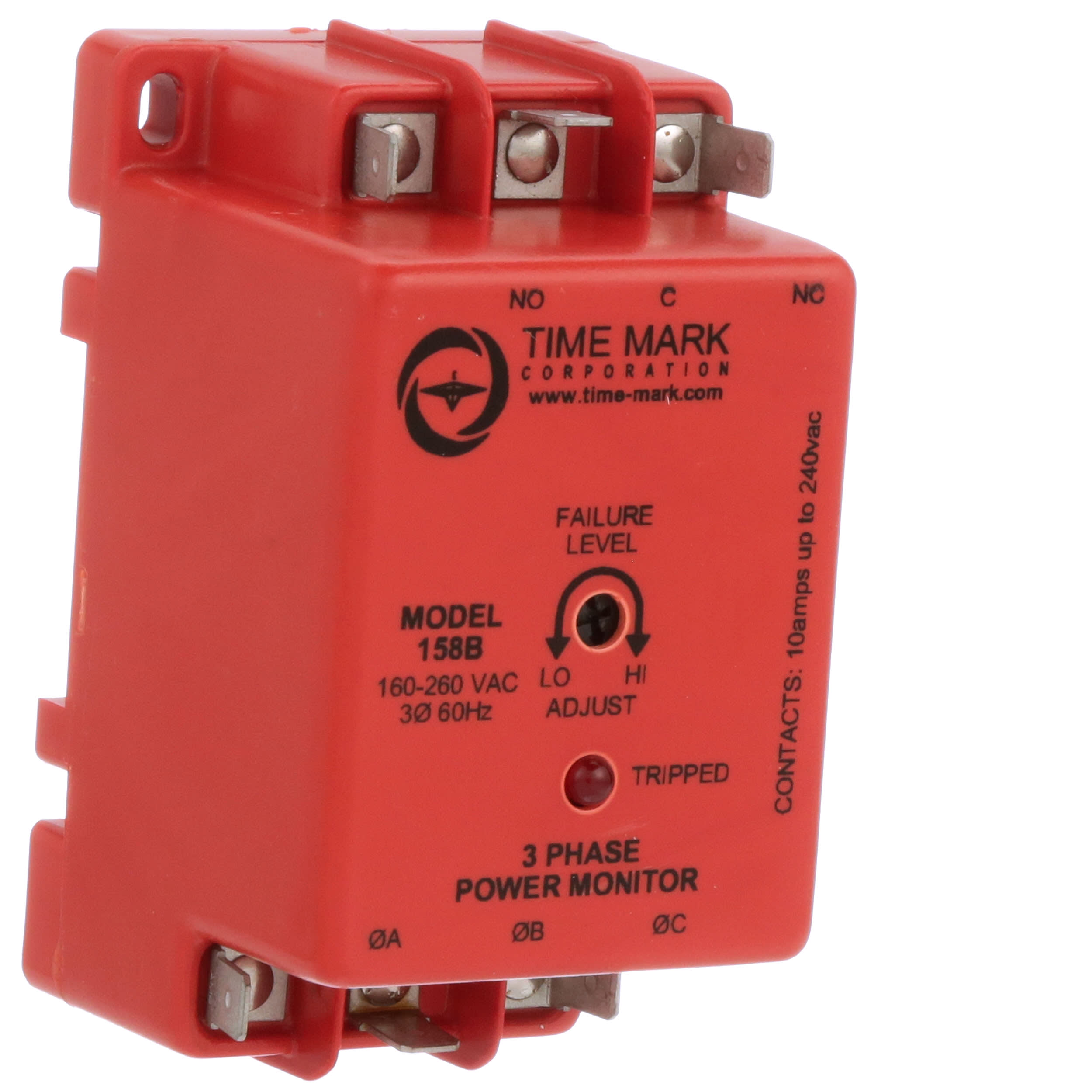 Details about   TIME MARK 158B-240VAC 3 PHASE POWER MONITOR 