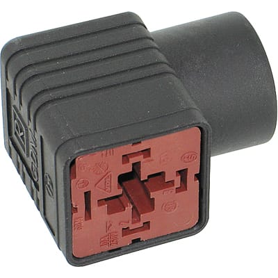 Connecteur rectangulaire série GDM Hirschmann GDM 3016 934 395-100 noir Pôle:3