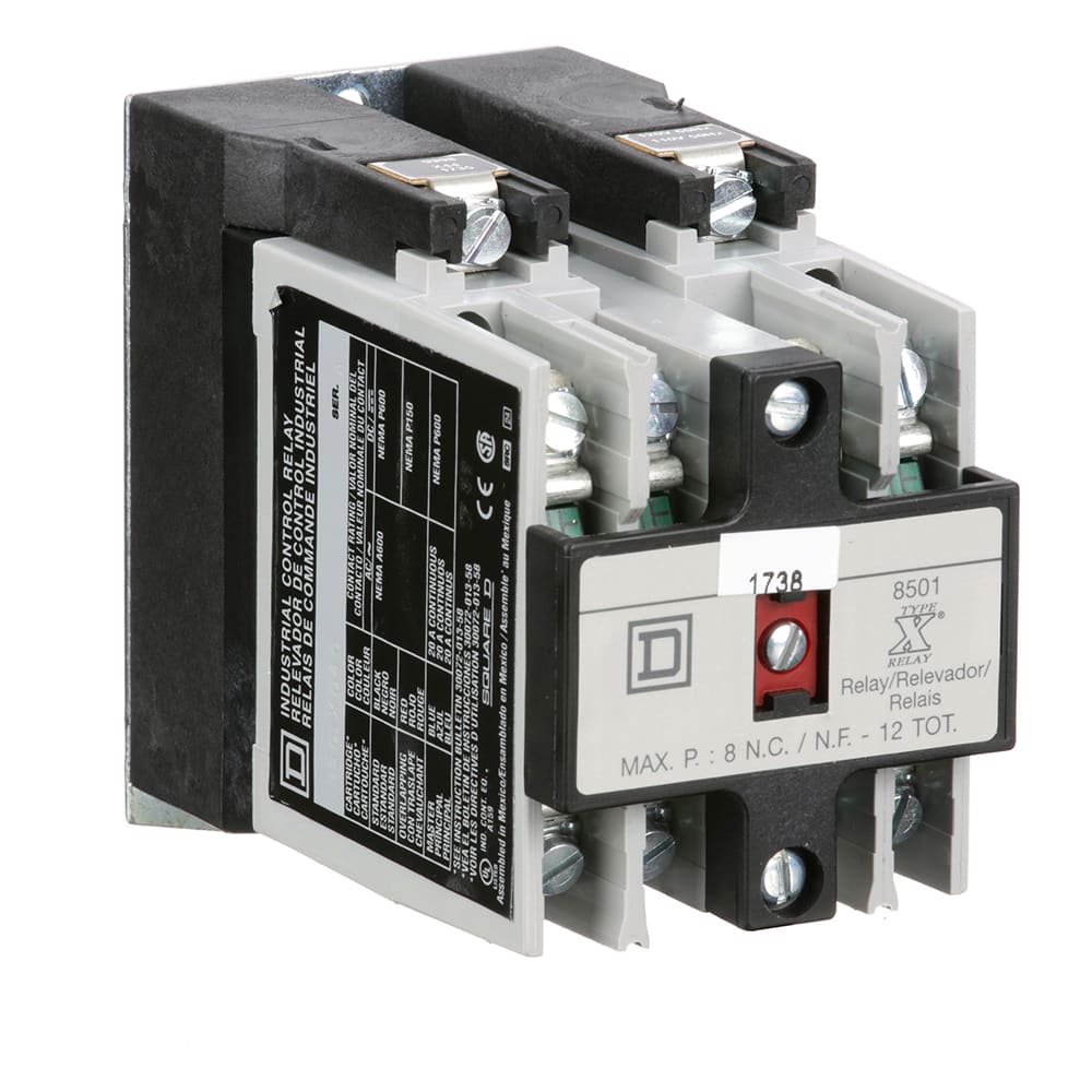 Square D 8501 Xd0 40 Industrial Control Relay 8501XD040 for sale online 