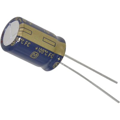10x 1000uF 10V 105'C Panasonic radial electrolytic capacitor   EEU-FC1A102B FC 