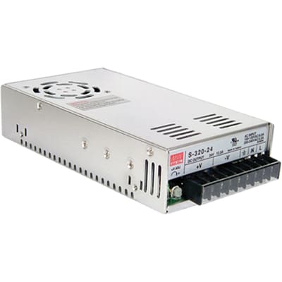 Mean Well S-320-24 320w 24 VDC Adjustable Power Supply 120 or 240 VAC Input for sale online 