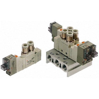 SMC Corporation - SY5220-5YO-01F-Q - Solenoid Valve, Air, 2-Position ...