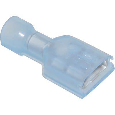100 TE Connectivity Insulated Blue 16-14 Quick Disconnect Connectors 3-350820-2 