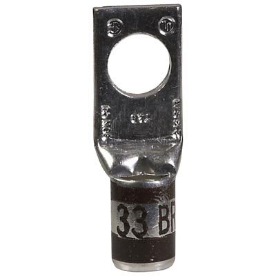THOMAS & BETTS 54143-TB PRESSURE CONNECTOR LUG 2 AWG Brown Die NEW BOX OF 25 