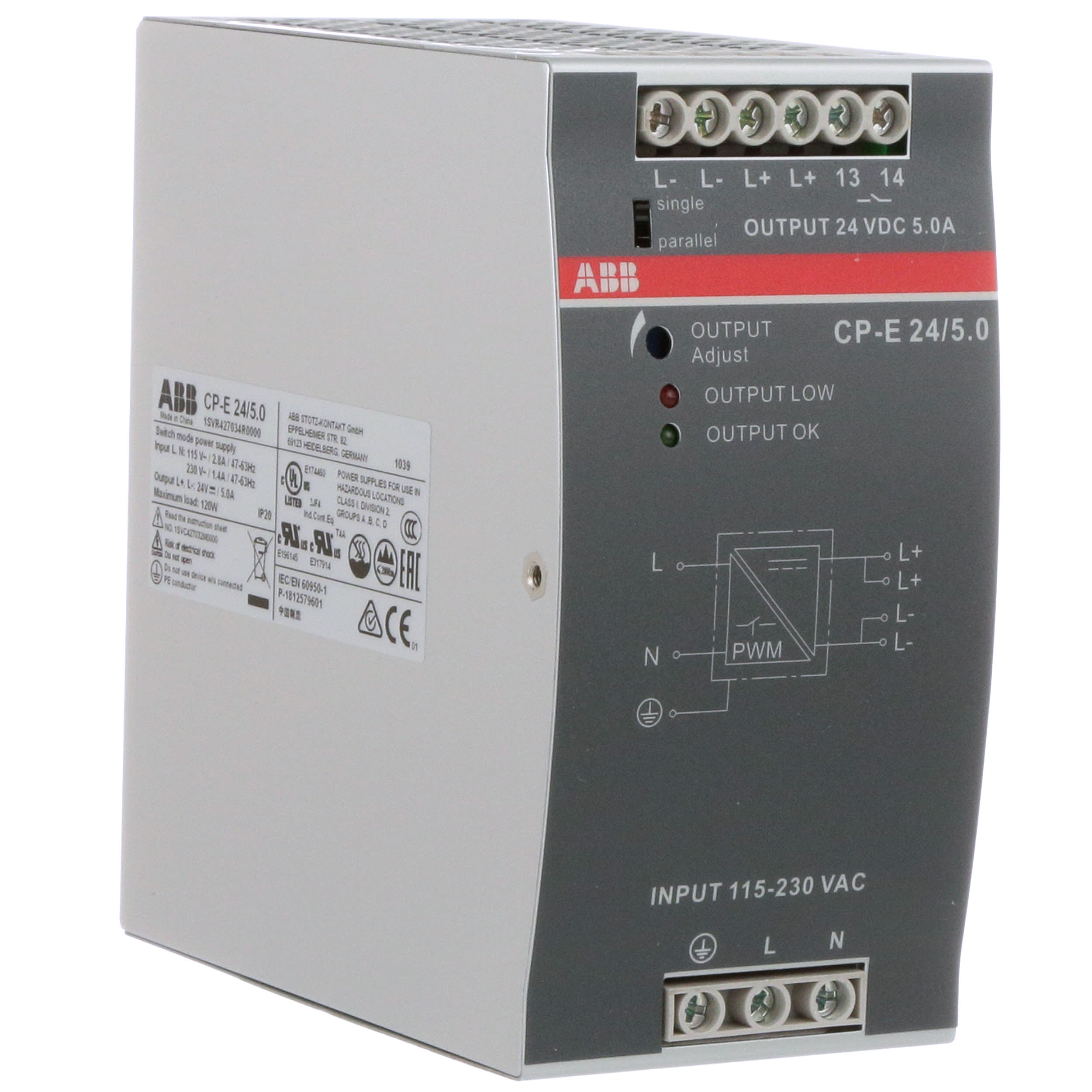 ABB 1svr427014r0000 Cp-s 24 Switch Mode Power Supply for sale online 