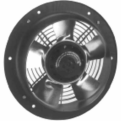 EBM PAPST  W2E300-DA01-52 AXIAL FAN 12.8" Thermally Protected 