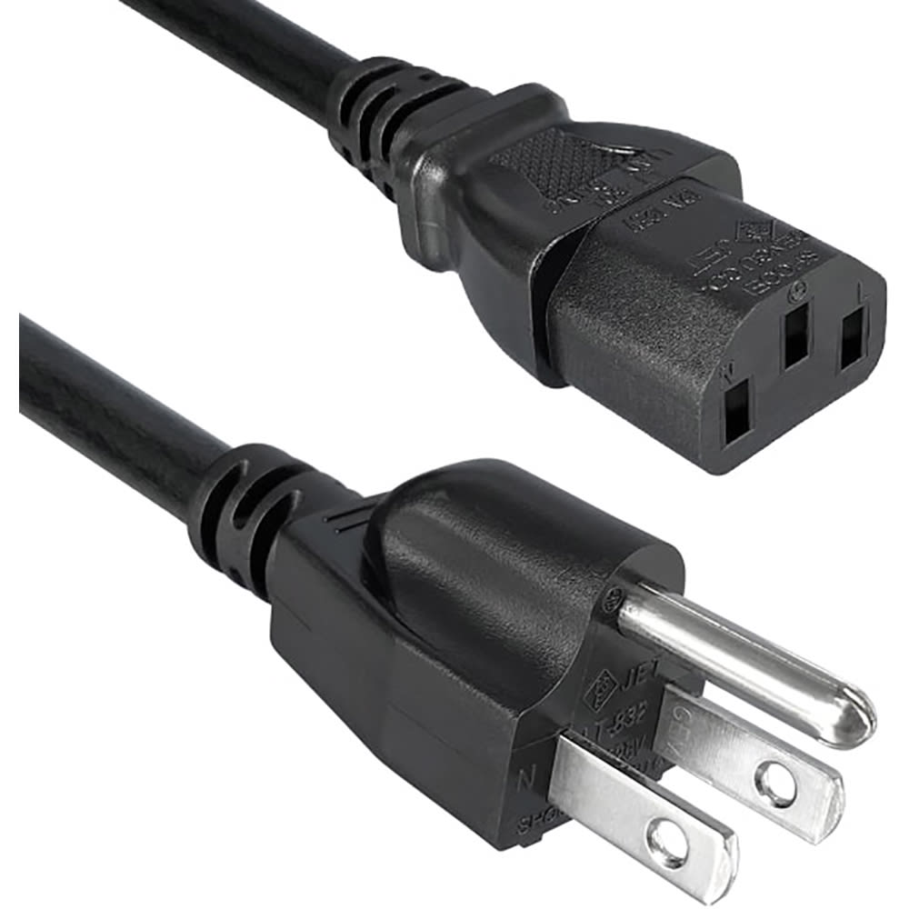 Qualtek Electronics Corp. 39700201 Cable Assembly,Power Cord,AC