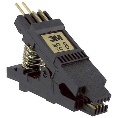 GOLD 923655-08 By 3M IC SOIC Best Price Square TEST CLIP 8 PIN