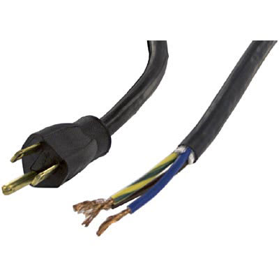 Volex Power Cords 17504 10 B1 Power Cord ; 1875 W; 125 V Detachable; 15 A; Plug; SJT; 2 m; 0.38 in. Nom.
