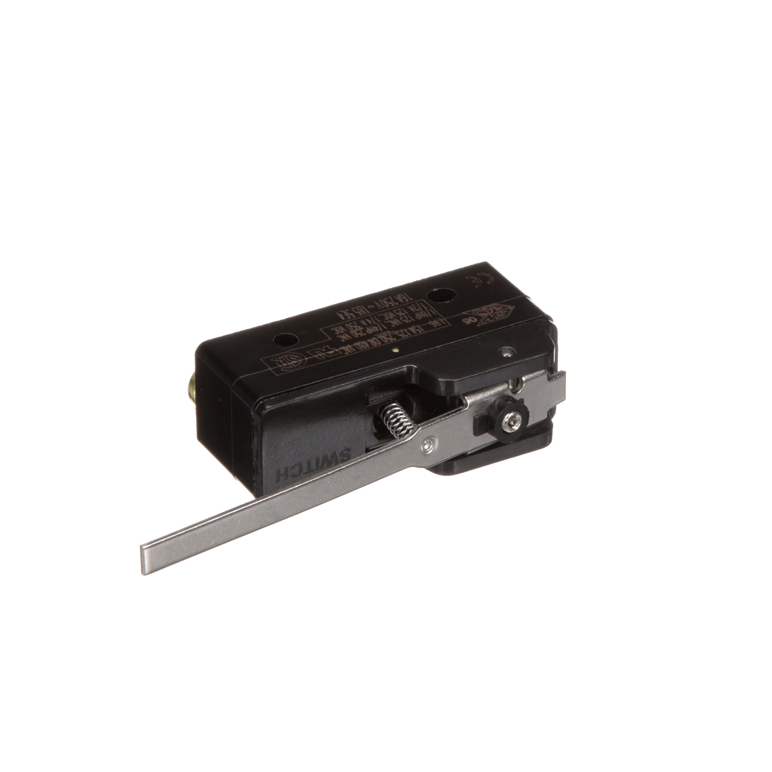 Micro Switch w/Rocker Arm #YZ-2RQW-A2 UL/CSA approved.