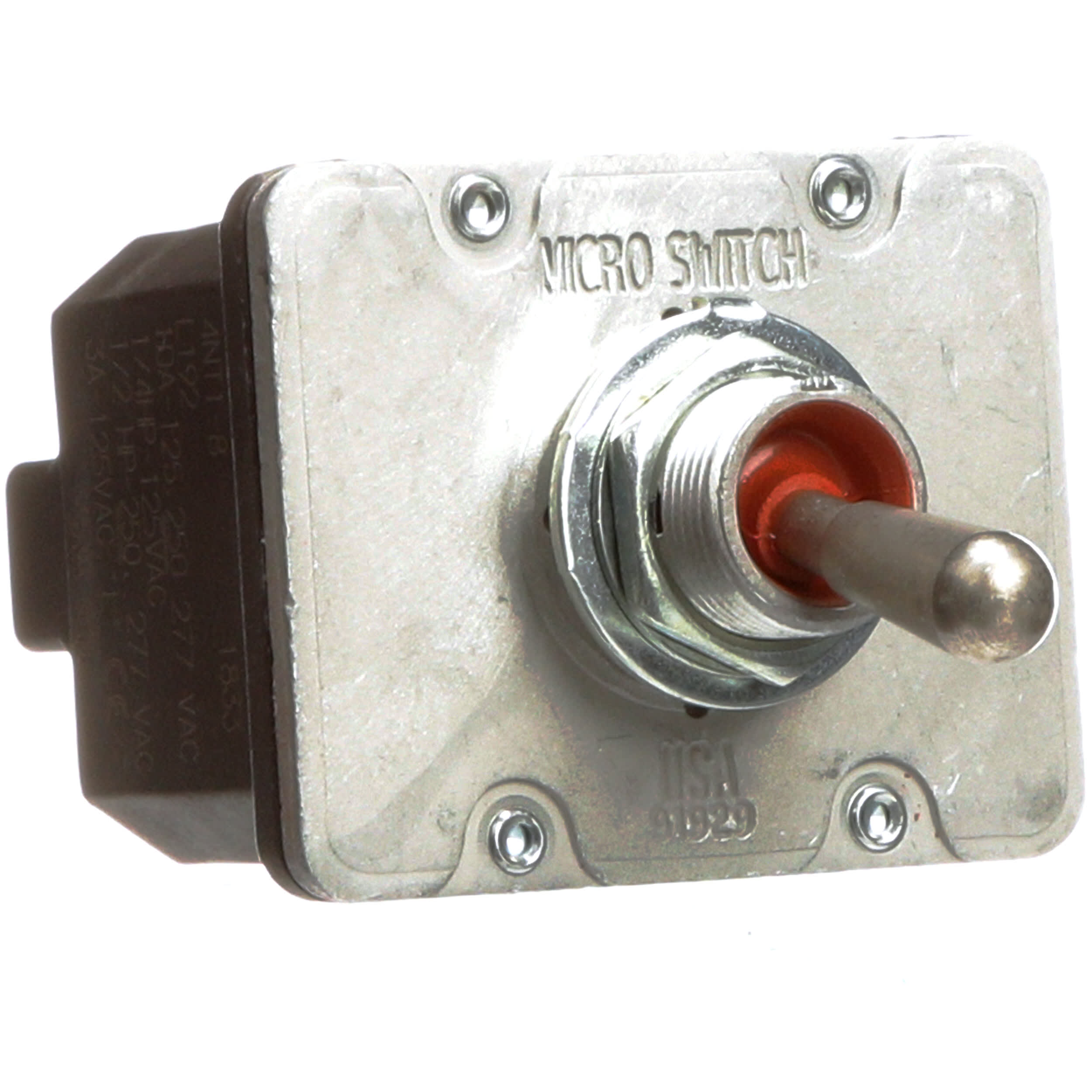 Honeywell 4NT18 Toggle Switch, 4Pole, 2Position, Screw Terminals