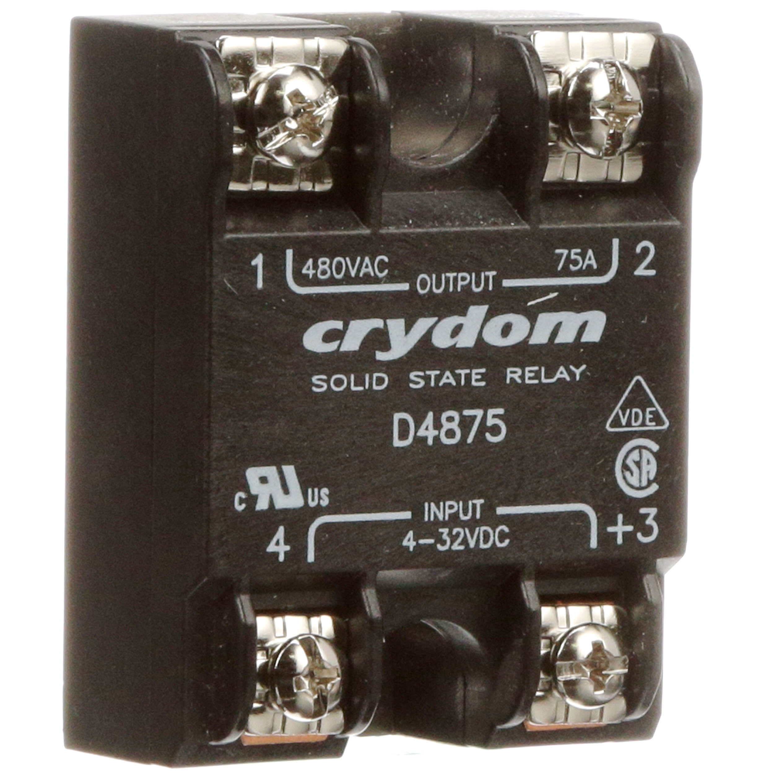 Crydom Solid State Relay D4875-10 **New In Box** 
