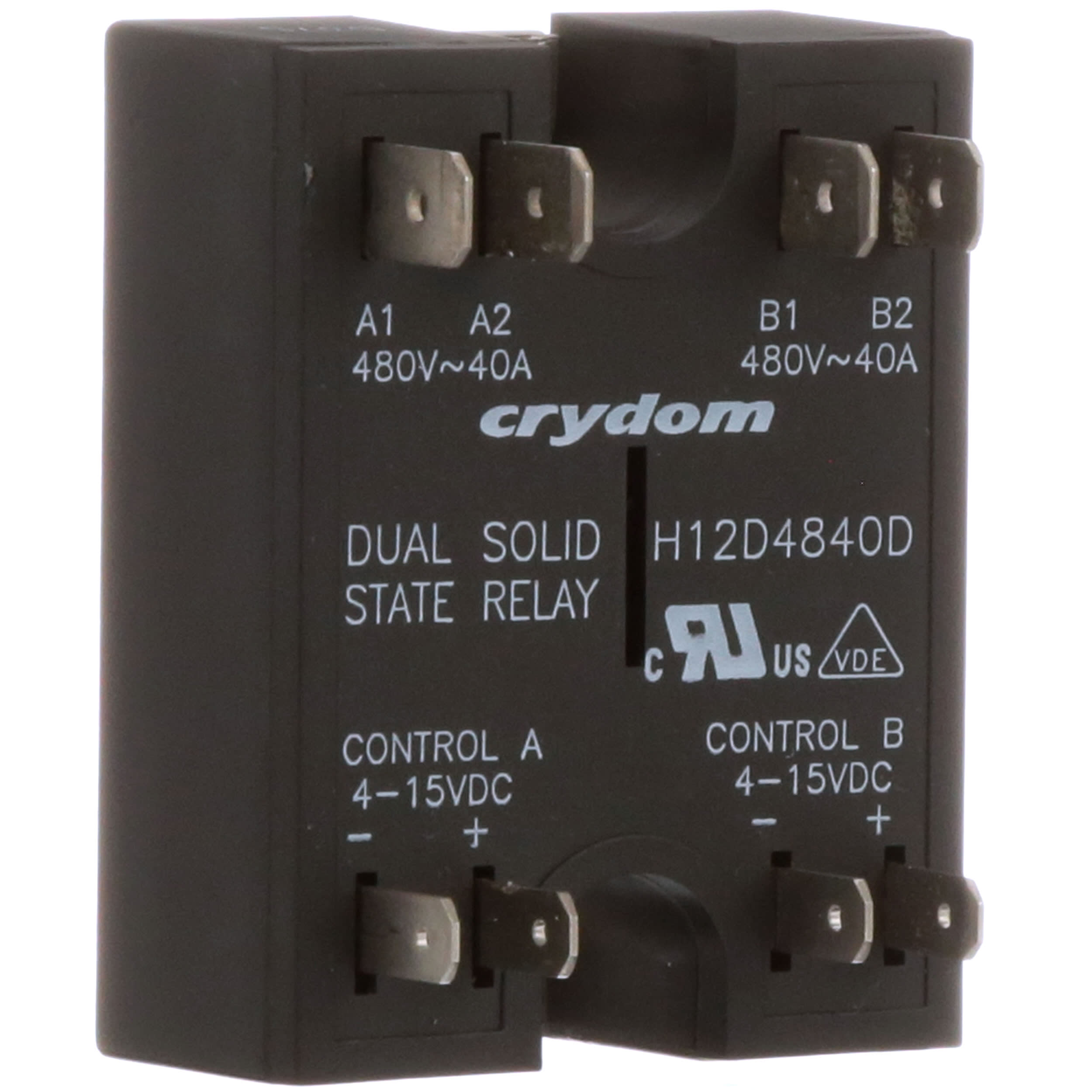 Crydom Dual Solid State Relay H12D4840D  ** 