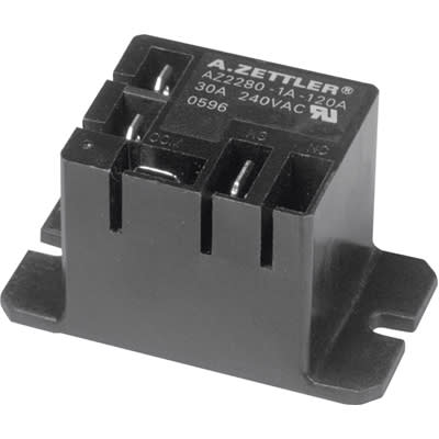 5Pcs ZETTER AZ2280-1C-120A 120VAC Power Relay 30/20A 277VAC 