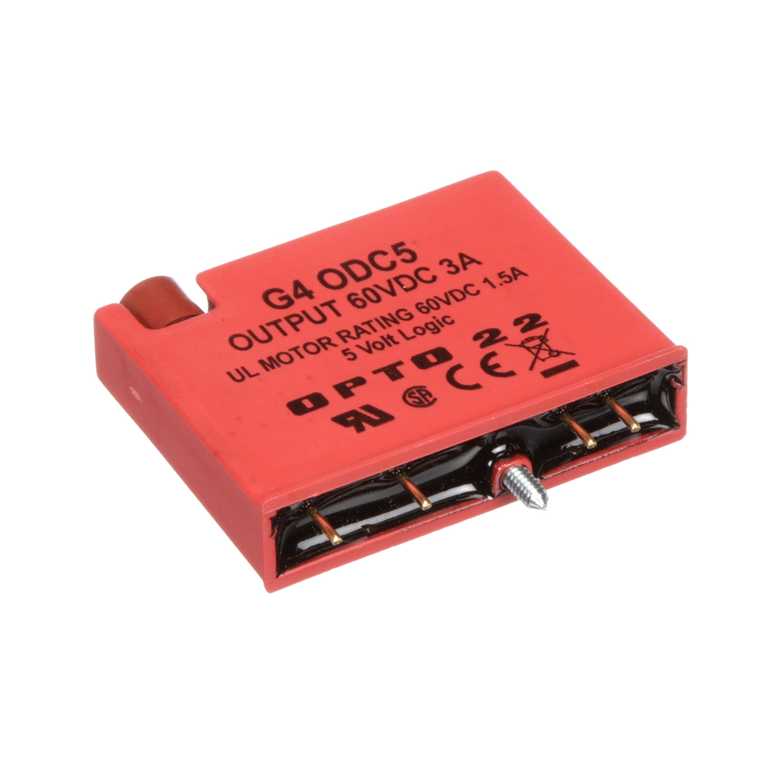ZEK204 OPTO 22 G4ODC5 Digital DC Output Module 3A 5-60VDC Output 5VDC Logic 