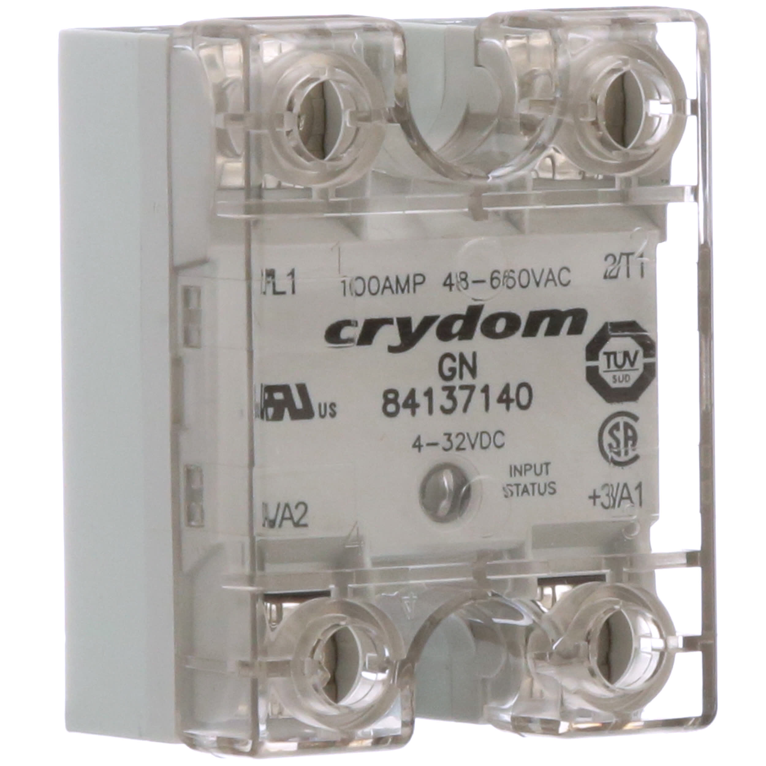 DC in GN IP00 SSR 84134310 Sensata/Crydom Solid State Relay More Than 60 V 25A/480Vac RN