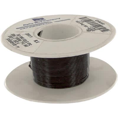 Alpha Wire 2856/1 20 AWG PTFE SOLID HOOKUP WIRE RED 200C 600V