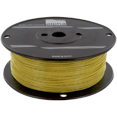 22 AWG Hook-Up Wire 3051 YL001 Alpha Wire