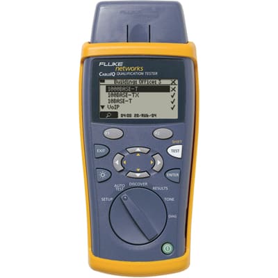 Fluke Networks - CIQ-100 - CableIQ LAN Test Equipment of Cable ...