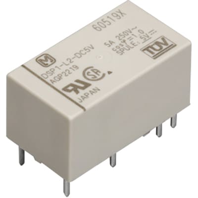 1Pc PANASONIC DS1-M-DC24V 24VDC Power Relay 5Pin NEW